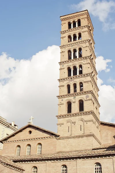 Santa Maria in Cosmedin templom, Roma, Olaszország — Stock Fotó