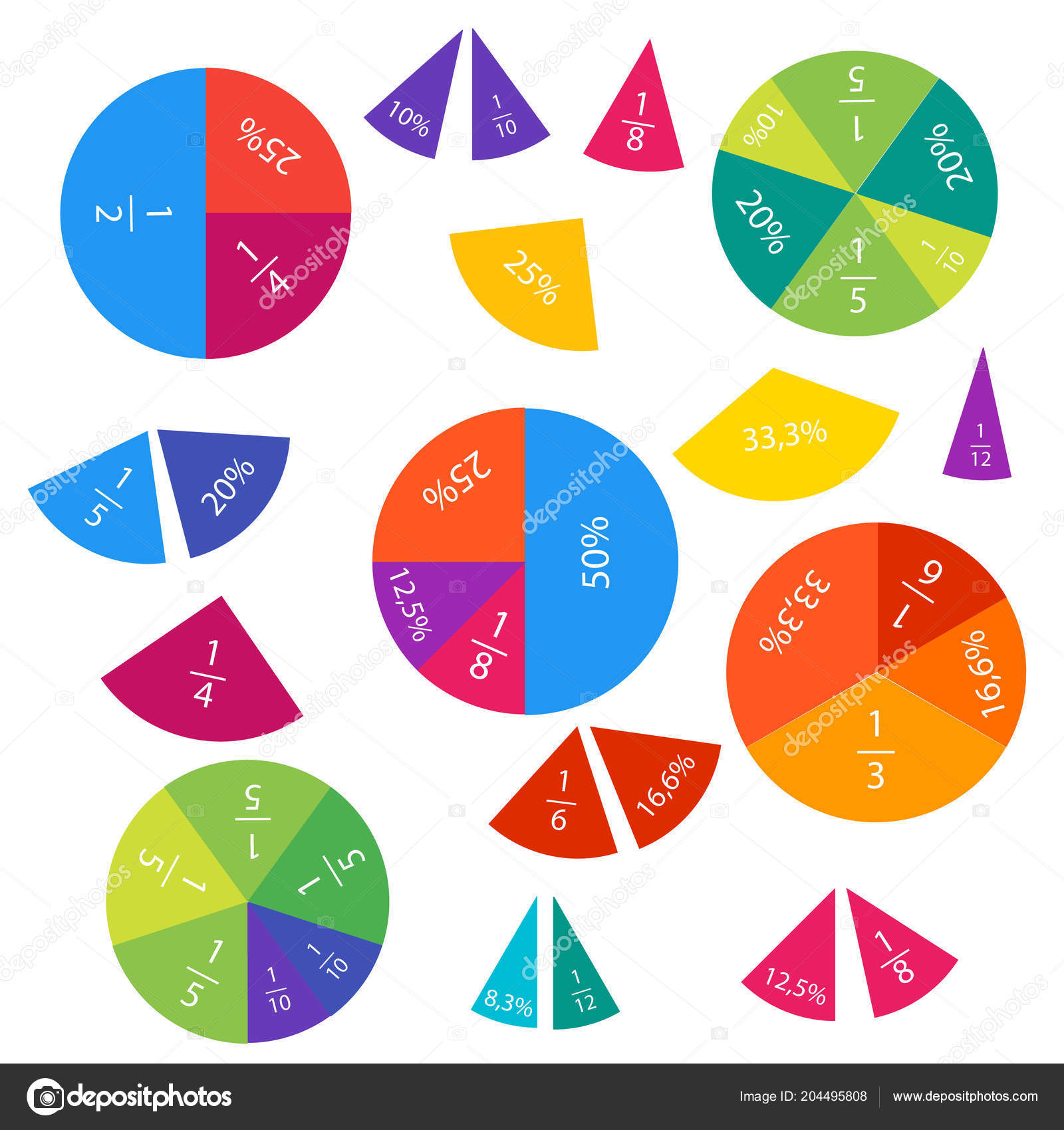 Fractions cartoon Vector Art Stock Images | Depositphotos Fractions cartoon Vector Art Stock Images | Depositphotos