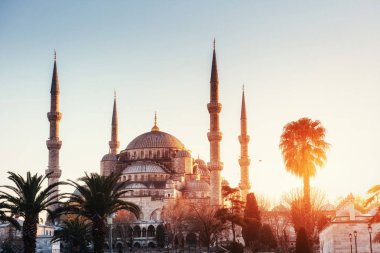 Işıklı Sultan Ahmed Camii doğmadan, Istanbul, Türkiye