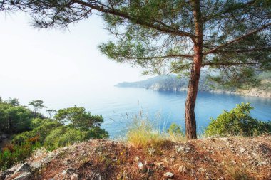 Güzel kumlu yol dağlara denize bakan bu video.