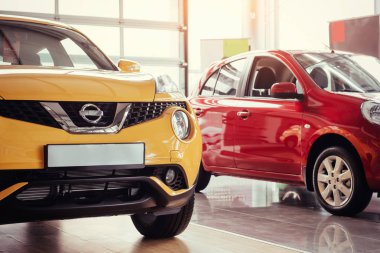 Otomobil Fuarında showroom.