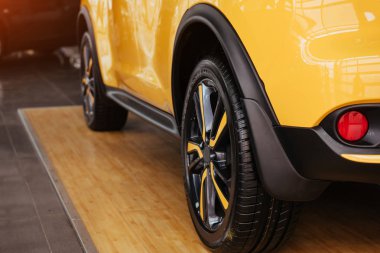 Vintage taşıma retro araba. Güzel araba araba