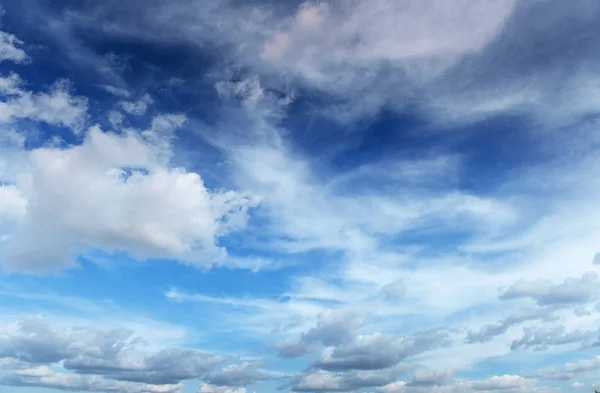 White Clouds Blue Beauty World Europe — Stock Photo, Image