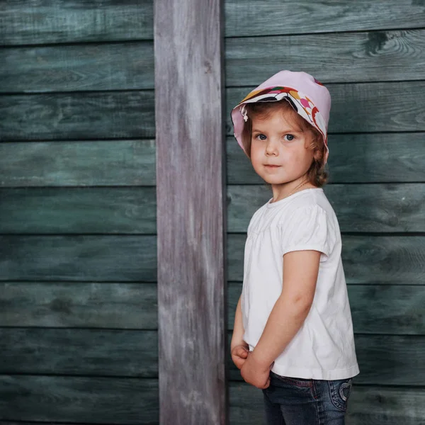 Cute Girl Posing Camera Ukraine Europe — Stock Photo, Image