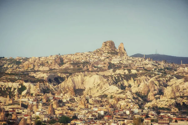 Ciudad Cueva Nevsehir Capadocia Mundo Belleza Turquía — Foto de Stock