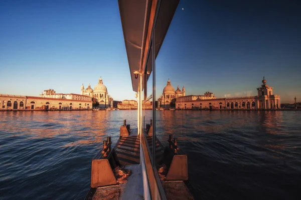 Vue Imprenable Sur Grand Canal Basilique Santa Maria — Photo