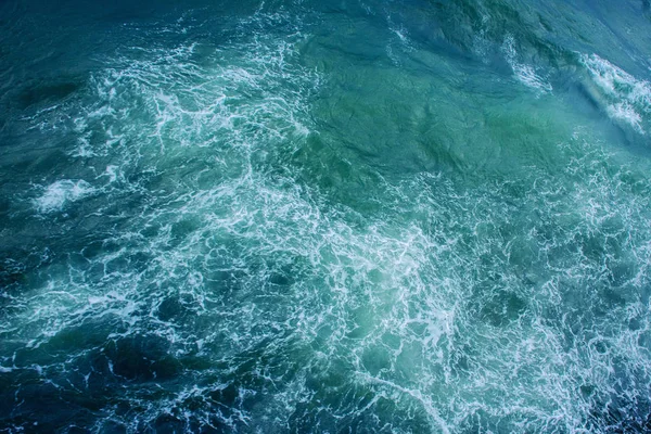 Background Blue Waves Sea Beauty World — Stock Photo, Image