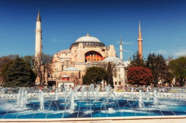Sultan Ahmed Camii aydınlatılmış. Güzellik Dünya Istanbul Türkiye