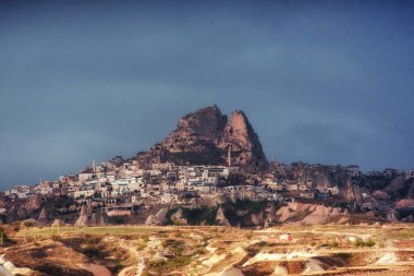 Nevşehir Kapadokya Mağara şehir. Güzellik dünya. Türkiye