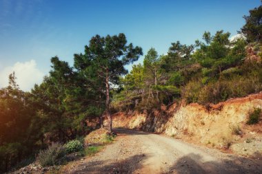 Güzel kumlu yol dağlara o videoyu izlemek
