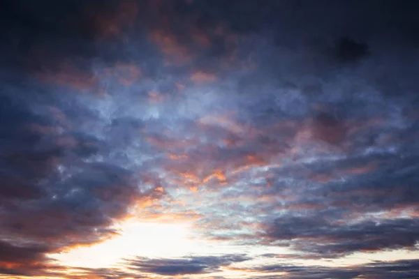Красочное Небо Солнечным Фоном Горах Закат Восход Солнца — стоковое фото