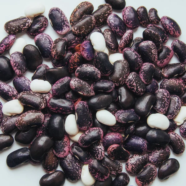 Lot Black Beans Background Uses — Stock Photo, Image