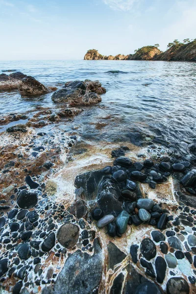 Beautiful Pattern Stone Coast — Stock Photo, Image