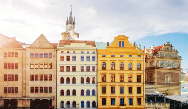 Schöne Häuser Tschechische Republik Schönheitswelt Europa — Stockfoto