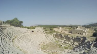 Antik Amfitiyatro. Türkiye'de eski şehir