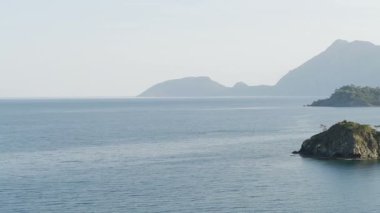 Türkiye 'de resim gibi Akdeniz manzarası