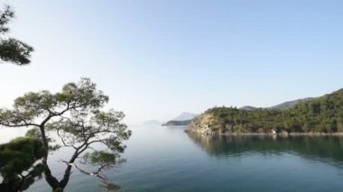 Türkiye 'de resim gibi Akdeniz manzarası