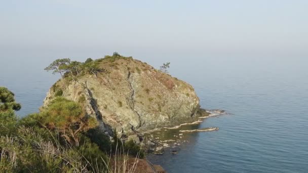 Pittoresco paesaggio marino mediterraneo in Turchia — Video Stock