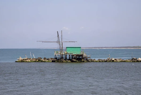 Capanna Pesca Italia — Foto Stock