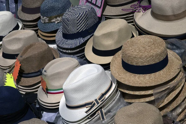 Italienska Hatt Marknaden — Stockfoto