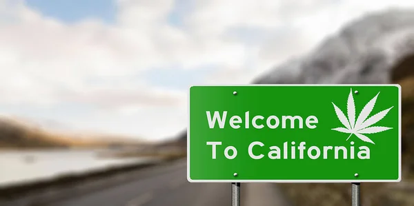 California işaret e hoş geldiniz