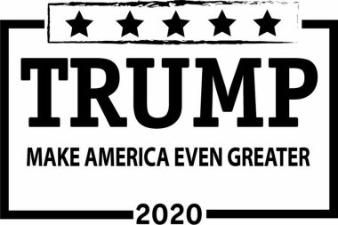 Trump 2020 PNG, Trump 2020, Trump Svg, Trump Amerika 'yı Daha Büyük Yap