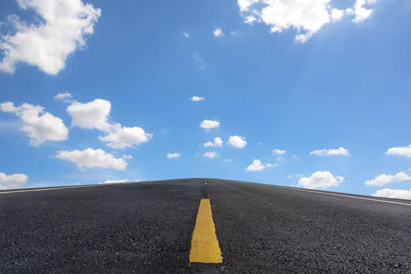 Road Blue Sky Background — Stock Photo, Image