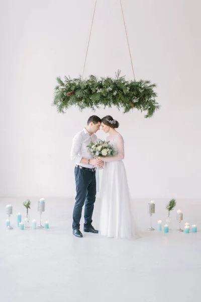 Very Beautiful Wedding Amazing Couple — Stock Photo, Image