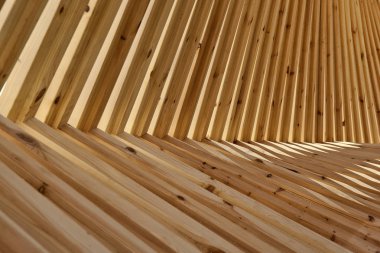 Portre bir ahşap yapı