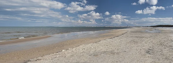 Spiaggia Vuota Sulla Costa Occidentale Dello Jutland Danimarca — Foto Stock