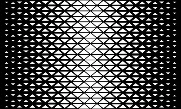 Polygone Abstrait Motif Triangle Graphique Noir Blanc — Image vectorielle