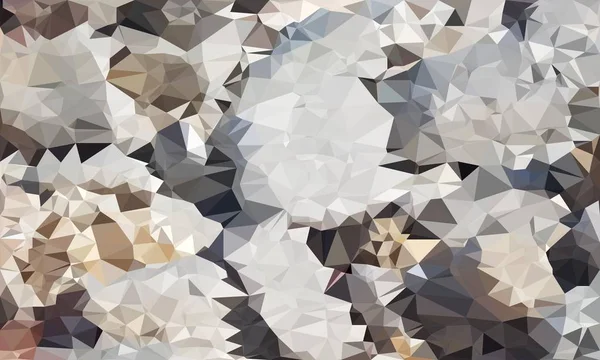 Fondo Triangular Poligonal Abstracto Polígono Vectorial Que Consiste Triángulos Fondo — Archivo Imágenes Vectoriales