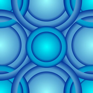 Son moda dikişsiz 3d mavi desen daireler ile. Son moda dikişsiz 3d mavi desen daireler ile. 