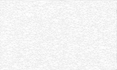 Tel kafes poligonal soyut kafes. Üçgen oluşur vektör Çokgen. Origami veya ağ tarzı geometrik arka plan. 