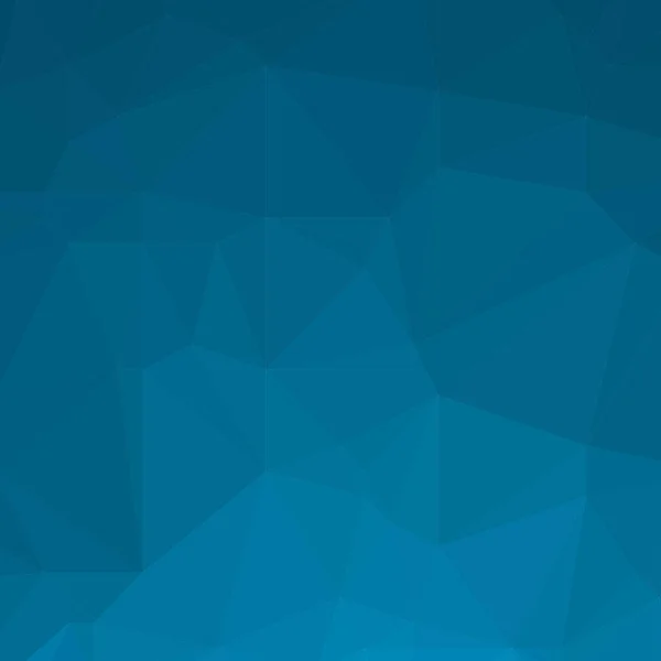 Fondo Azul Polígono Abstracto Patrón Compuesto Por Triángulos — Vector de stock