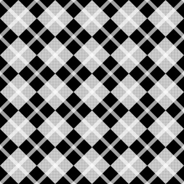 Tartan, ekose seamless modeli, çapraz arka plan. Duvar kağıdı, ambalaj kağıdı, tekstil. Retro tarzı. Moda illüstrasyon, vektör. Noel, Yılbaşı dekor.