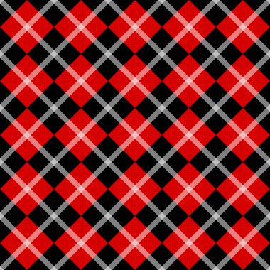 Tartan, ekose seamless modeli, çapraz arka plan. Duvar kağıdı, ambalaj kağıdı, tekstil. Retro tarzı. Moda illüstrasyon, vektör. Noel, Yılbaşı dekor.