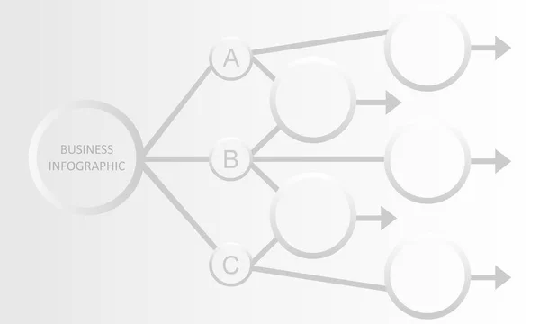 Graf Design Pro Firemní Prezentace Třemi Kroky — Stockový vektor