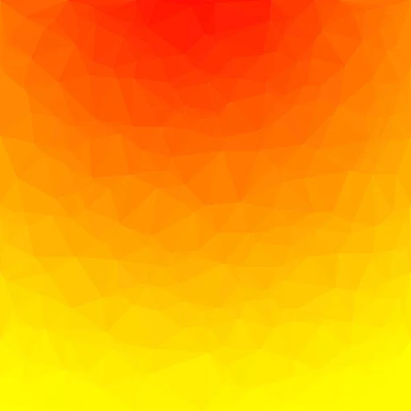 Abstrakte Polygon Hintergrund Mit Farben Der Sonne Muster Aus Dreiecken — Stockvektor