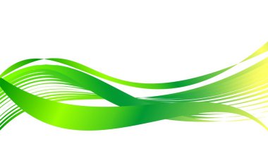 Arka plan veya şablon için soyut Eko dalgalar. Vektör grafik illüstrasyon.