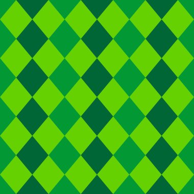 Saint Patrick's day için vektör sorunsuz yeşil arka plan.