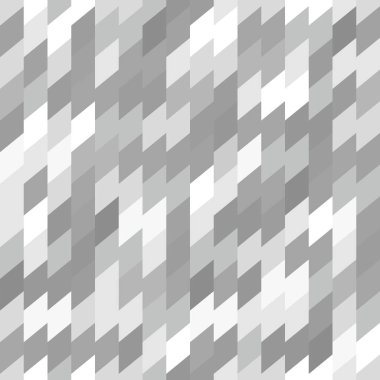 Sorunsuz arka plan deseni ile rhomboids. Gri tonlamalı vektör grafik illüstrasyon.