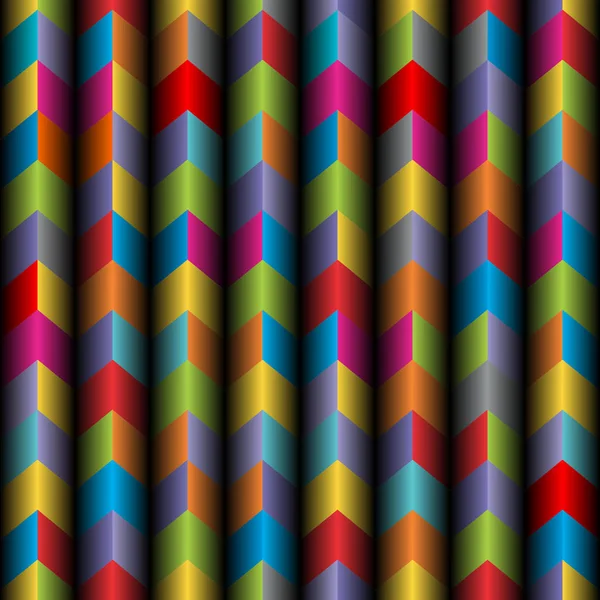 Abstracte Naadloze Achtergrondpatroon Met Rhomboids Vectorafbeelding Illustratie Kleur — Stockvector