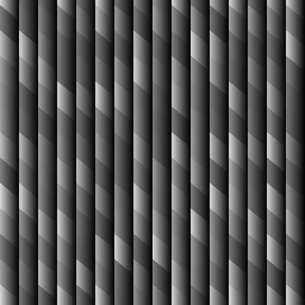 菱形と抽象的な暗いシームレスな背景パターン ベクトル グレースケールで グラフィック イラスト — ストックベクタ