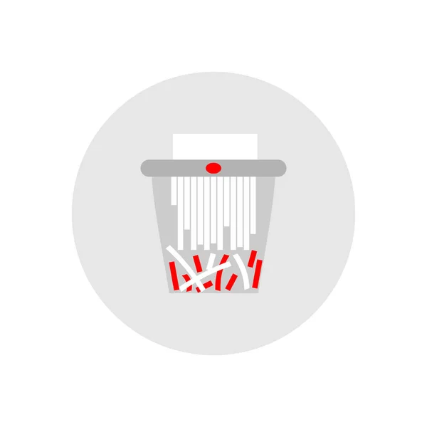 Lixeira Para Lixo Lixo Ícone Plano Vetorial Para Web Desenho — Vetor de Stock