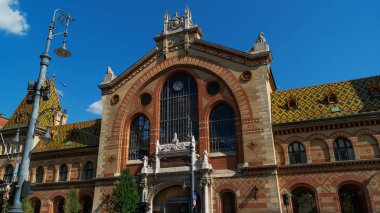 Merkezi Budapeşte pazarda