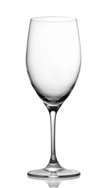 Jedna prázdná sklenice na víno — Stock fotografie