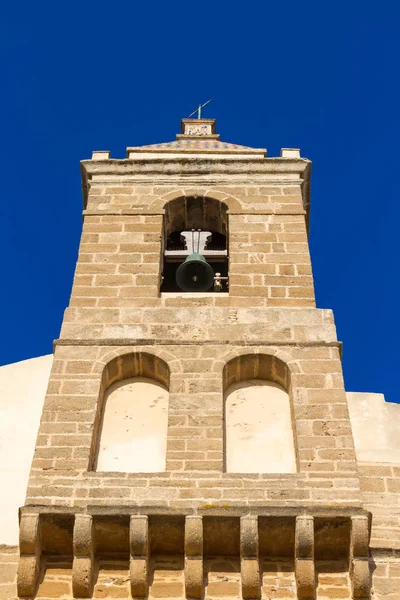 Çan Kulesi Parroquia Nuestra Seora Rota Spanya — Stok fotoğraf