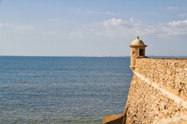 Cadiz İspanyol şehir koruma de yaşlı garitas.