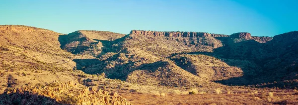 Blick auf die offene Wüste — Stockfoto